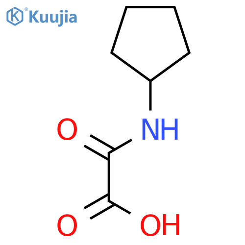(Cyclopentylamino)(oxo)acetic Acid structure