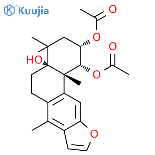 2-Acetoxy-3-deacetoxycaesaldekarin E structure