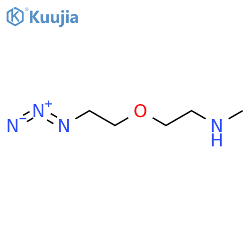 Azido-PEG1-methylamine structure
