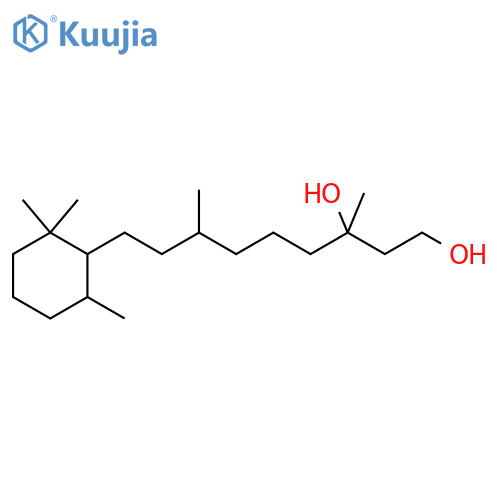 10,15-Cyclo-1,3-phytanediol; (3ξ,7ξ,10S,11S)-form structure