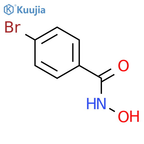 4-bromo-N-hydroxybenzamide structure