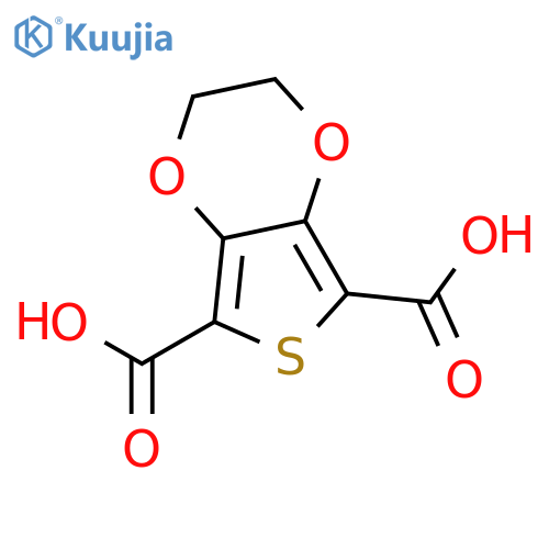 2,3-Dihydrothieno3,4-b1,4dioxine-5,7-dicarboxylic Acid structure