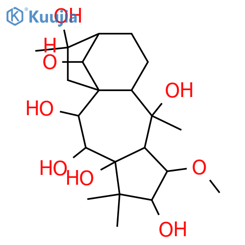 2,3,5,6,7,10,14,16-Grayanotoxaneoctol; (1α,2α,3β,5β,6β,7α,10α,14β,16α)-form, 2-Me ether structure