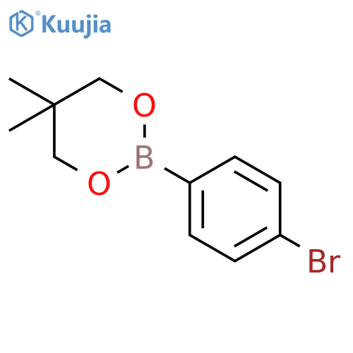 4-Bromophenylboronic acid neopentyl glycol ester structure