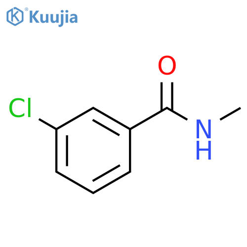 Benzamide, 3-chloro-N-methyl- structure