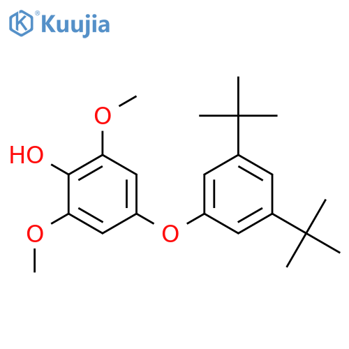 Phenoxy, 4-[3,5-bis(1,1-dimethylethyl)phenoxy]-2,6-dimethoxy- structure