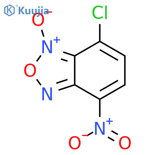 7-chloro-4-nitro-2,1,3-benzoxadiazole 1-oxide structure