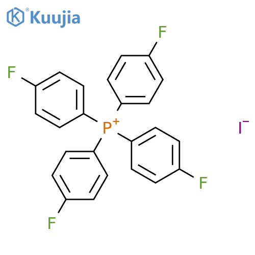 Phosphonium, tetrakis(4-fluorophenyl)-, iodide structure