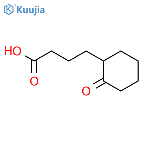 Cyclohexanebutanoic acid, 2-oxo- structure