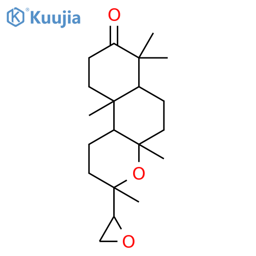 (3R,4aS,6aS,10aR,10bS)-3,4a,7,7,10a-pentamethyl-3-[(2S)-oxiran-2-yl]decahydro-1H-benzo[f]chromen-8(4aH)-one structure
