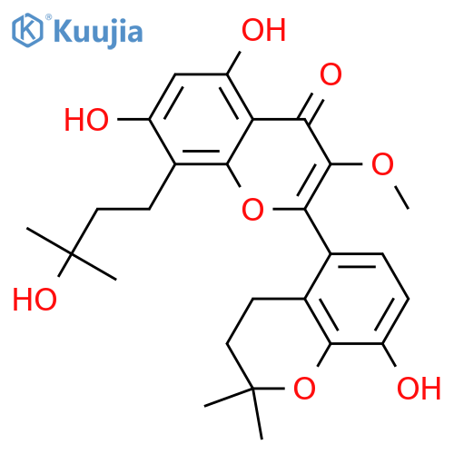Sinoflavonoid E; 2'',3''-Dihydro, 3''-hydroxy, 3-Me ether structure