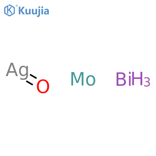 Bismuth molybdenum silver oxide structure