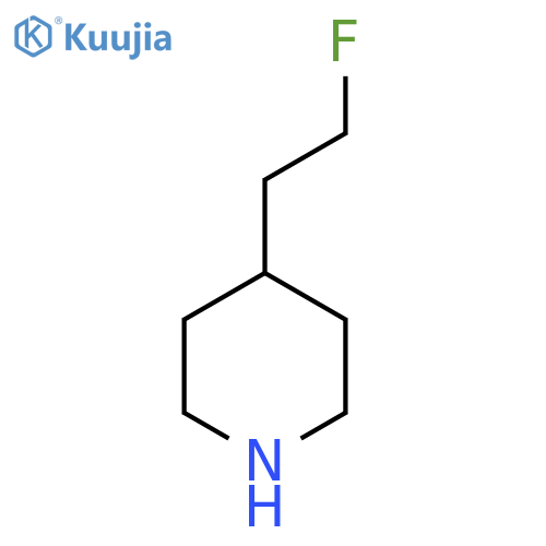 4-(2-Fluoroethyl)piperidine structure