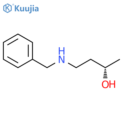 2-Butanol, 4-[(phenylmethyl)amino]-, (2S)- structure