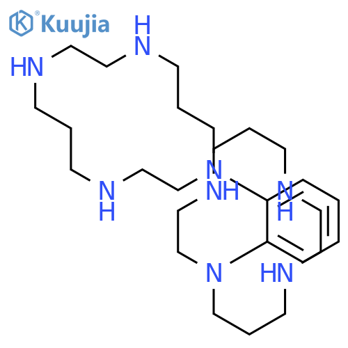 1,4,8,11-Tetraazacyclotetradecane, 1,1'-(1,2-phenylene)bis- structure
