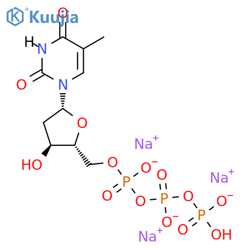 Thymidine-5'-triphosphate structure