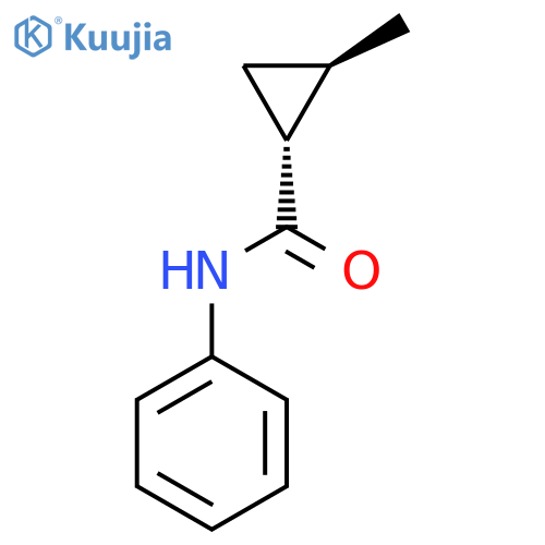 Rac-(1r,2r)-2-methyl-n-phenylcyclopropane-1-carboxamide structure