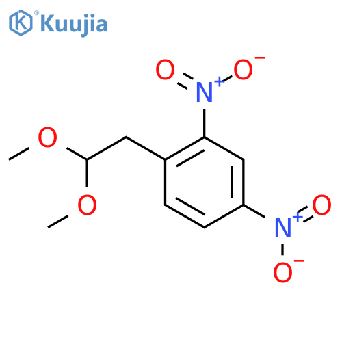 1-(2,2-Dimethoxyethyl)-2,4-dinitrobenzene structure