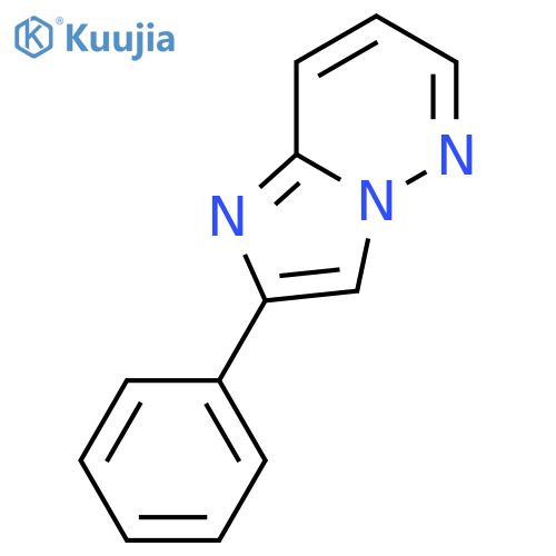 imidazo[1,2-b]pyridazine,2-phenyl- structure