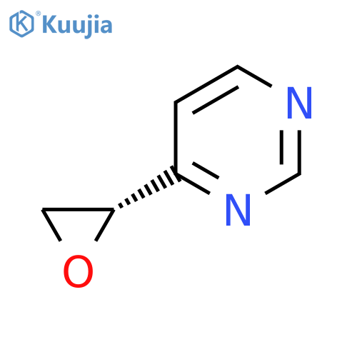 4-[(2s)-Oxiran-2-yl]pyrimidine structure