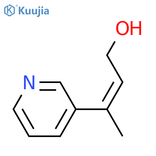 2-Buten-1-ol,3-(3-pyridinyl)- structure