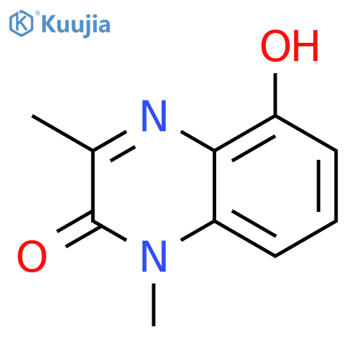 2(1H)-Quinoxalinone,5-hydroxy-1,3-dimethyl- structure