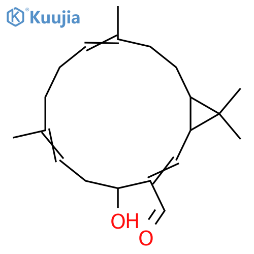 3,7,11-Casbatriene-5,18-diol; (1S,2S,3E,5R,7E,11E)-form, 18-Aldehyde structure