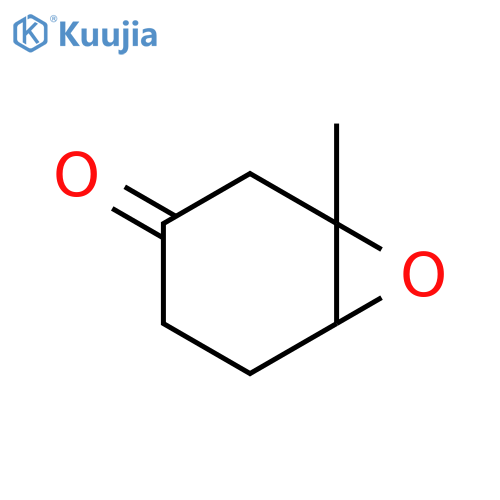 7-Oxabicyclo[4.1.0]heptan-3-one,1-methyl- structure
