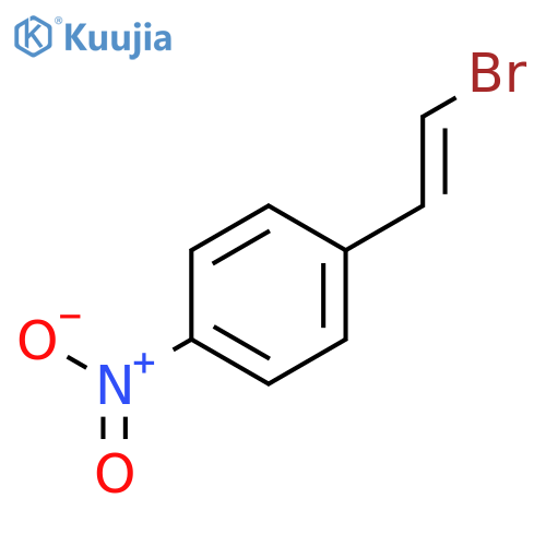 Benzene, 1-[(1E)-2-bromoethenyl]-4-nitro- structure