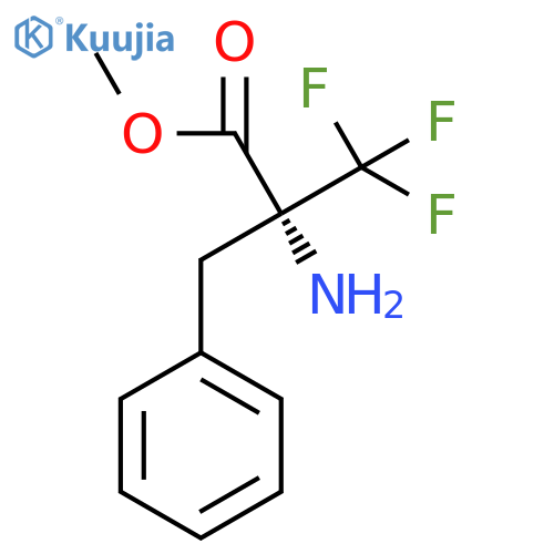 Methyl (R)-2-Amino-2-benzyl-3,3,3-trifluoropropanoate structure