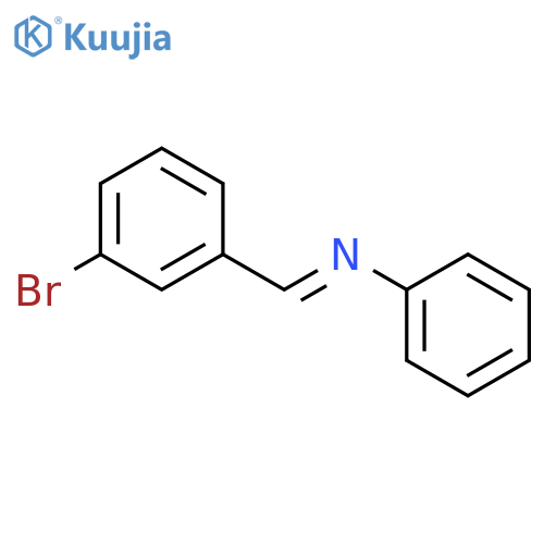 1-(3-bromophenyl)-N-phenylmethanimine structure
