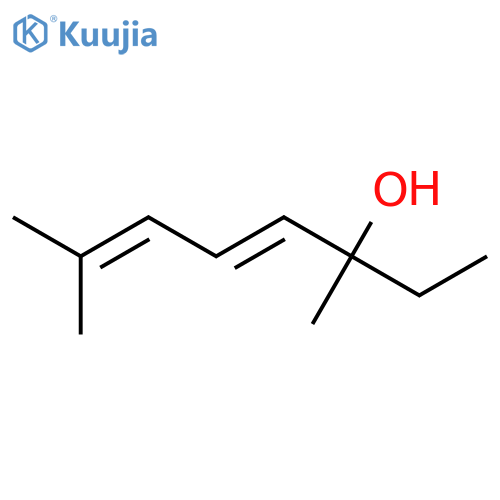 4,6-Octadien-3-ol,3,7-dimethyl- structure