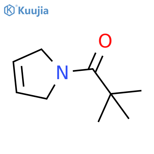 1-(2,5-dihydro-1H-pyrrol-1-yl)-2,2-dimethylpropan-1-one structure