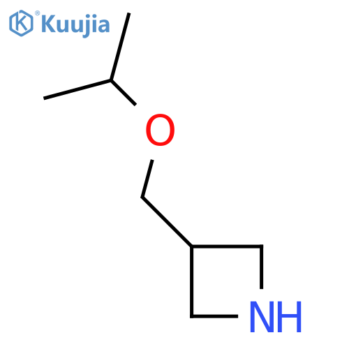 3-[(Propan-2-yloxy)methyl]azetidine structure