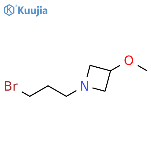 Azetidine, 1-(3-bromopropyl)-3-methoxy- structure