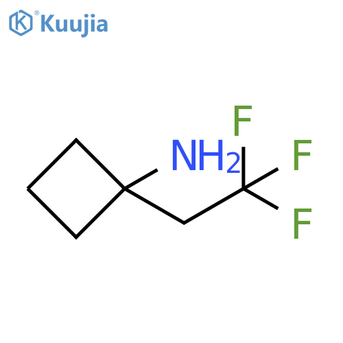 Cyclobutanamine, 1-(2,2,2-trifluoroethyl)- structure