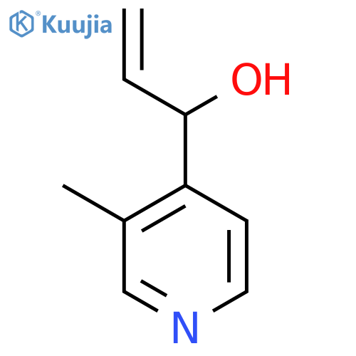 1-(3-Methylpyridin-4-yl)prop-2-en-1-ol structure