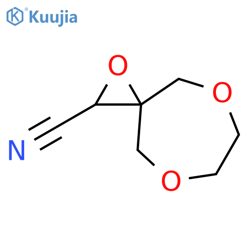 1,5,8-Trioxaspiro[2.6]nonane-2-carbonitrile structure