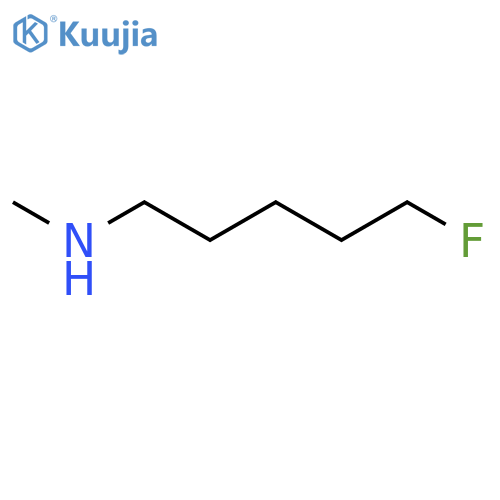 (5-Fluoropentyl)(methyl)amine structure