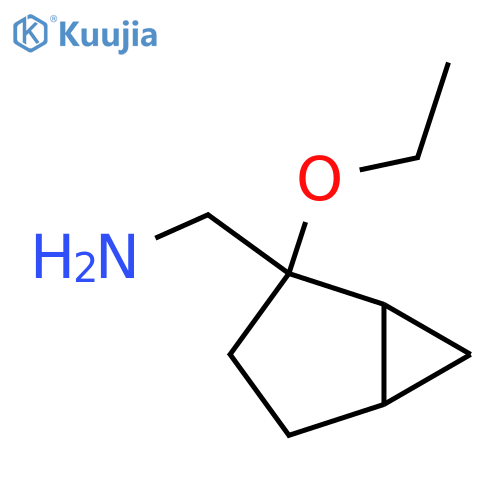 {2-Ethoxybicyclo[3.1.0]hexan-2-yl}methanamine structure