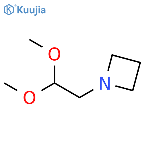 1-(2,2-dimethoxyethyl)azetidine structure