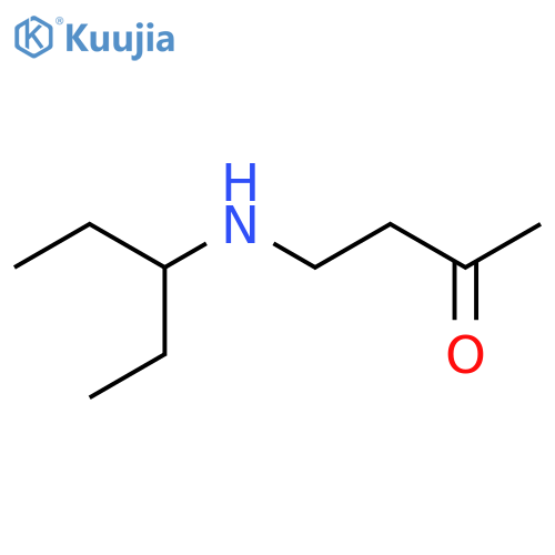 4-[(Pentan-3-yl)amino]butan-2-one structure