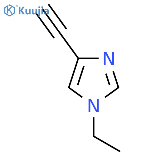 1-Ethyl-4-ethynyl-1H-imidazole structure