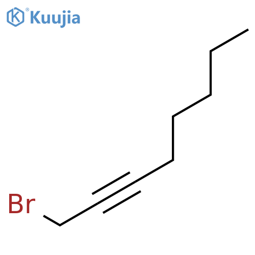 1-Bromo-2-octyne structure