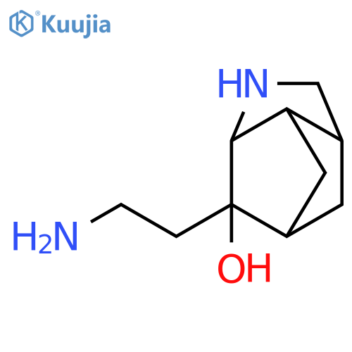 3,5-Methanocyclopenta[b]pyrrol-6-ol, 6-(2-aminoethyl)octahydro- structure
