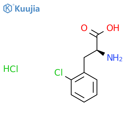(S)-2-Amino-3-(2-chlorophenyl)propanoic Acid Hydrochloride structure