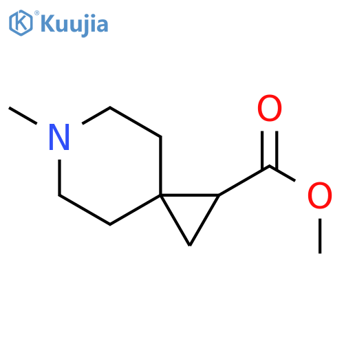 methyl 6-methyl-6-azaspiro[2.5]octane-1-carboxylate structure