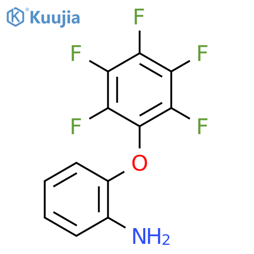 Benzenamine, 2-(pentafluorophenoxy)- structure
