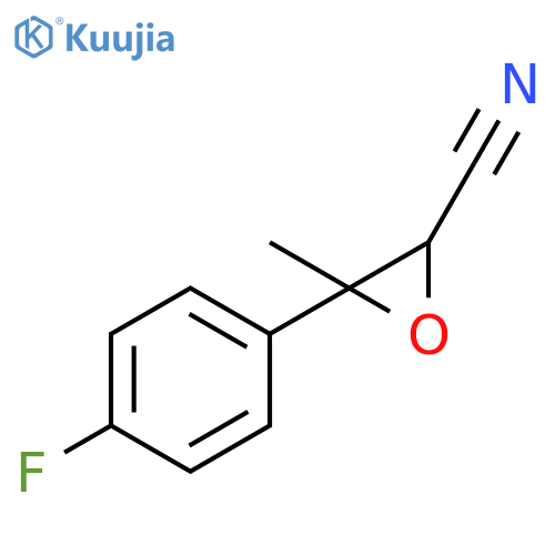 2-Oxiranecarbonitrile, 3-(4-fluorophenyl)-3-methyl- structure