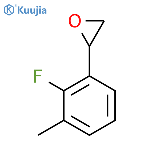 2-(2-Fluoro-3-methylphenyl)oxirane structure